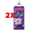 Fabuloso 2 X Fabuloso Ammorbidente 1250 Ml. Concentrato 56 Lavaggi Magnolia e Lavanda
