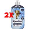 Coccolino 2 X Coccolino Concentrato Ammorbidente 1750 Ml. 76 Lavaggi Aria di Primavera