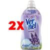 Vernel 2 X Vernel Ammorbidente 1200 Ml. Concentrato 48 Lavaggi Lavanda