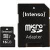 Intenso Professional Scheda microSDHC 16 GB Class 10, UHS-I incl. Adattatore SD