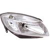 taros trade TarosTrade 37-0666-R-33676 Faro Anteriore Manuale/Elettrico Con Motore Per Lampadine H4 Lato Destro