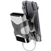 cellularline | RIDER POWER BANK | Supporto porta telefono cellulare per manubrio di bici e monopattini con fascetta porta powerbank integrata - Nero