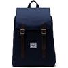 Herschel Retreat Small, Zaino Unisex Adulto, Peacoat/Chicory Coffee, TU EU