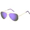 Polaroid Occhiali da Sole PLD 8015/N HZJ/MF Oro viola Bambino