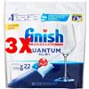 Finish 3 X Finish Tabs Pastiglie Lavastoviglie 22 Pz. Quantum All Classico