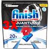 Finish 3 X Finish Tabs Pastiglie Lavastoviglie 20 Pz. Quantum Classico