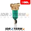 GEL S.P.A FILTRO ACQUA AUTOPULENTE GEL BABY CYCLON - ACCIAIO INOX - ATTACCHI 1/2" e 3/4"