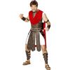 SMIFFYS Costume da centurione con vestito e accessori per l'armatura per le gambe, le braccia, i polsi e il collo Halloween