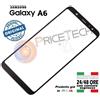 VETRO VETRINO GLASS FRONTALE PER SAMSUNG GALAXY A6 SCHERMO RIGENERAZIONE