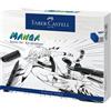 ‎Faber-Castell Faber-Castell Manga Starter Set,black,167152