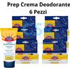 coswell Prep Crema Deodorante 35ml Freschezza e Protezione per Pelli Sensibili 6 pezzi