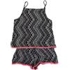 Ex High Street Azteco Playsuit Stampa Pom Orlo Shorts Cinturino Tutina For Girls