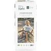 Naty Eco by Naty, pannolini usa e getta per pelli sensibili, taglia 5, confezione da 1 x 40 (40 pezzi) - Pannolino ecologico a base vegetale con 0% di plastica olio sulla pelle