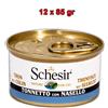 Schesir Tonnetto con Nasello in Jelly 85 gr 12 conf. Cibo Umido Gatti Gelatina