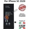BATTERIA DI RICAMBIO NUOVA PER IPHONE SE anno 2020 1821 MAH PARI ORIGINALE
