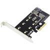 Digitus DS-33170 2+1 Porta Controller M.2 PCIe Adatto per (SSD): 2230, 2242,