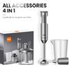 MIUI FRULLATORE ELETTRICO 4 IN 1 MACINA CAFFE TRITATUTTO 1000W MIXER FRUTTA 1L