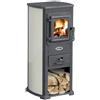 K-Line STUFA A LEGNA 5,3 Kw KARMA BEIGE 40x46xH90 cm