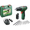 Bosch Home and Garden EasyDrill 1200 -Trapano a batteria 12 V incl. seconda