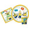 Ciao Kit Party Tavola Minions The Rise of Gru persone (88 pz piatti Ø23cm 24