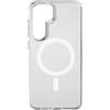 cellularline - Gloss Mag - Compatibile con Galaxy S25+ - Custodia magnetica - Compatibile con ricarica MagSafe wireless - Trasparente