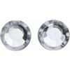 Glorex P e D Diamanti Rotondo 6 mm Crystal Autoadesivo, Plastica, Argento, 14.5 x 8.6 x 0.2 cm