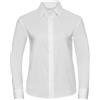 Russell 932F Donna Manica Lunga Easy Care Cotton Misto Oxford Camicia Camicetta