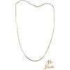 Collana in ORO GIALLO 45CM Modello SNAKE PIATTINA ORO 18 KT 750% List. 395€