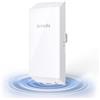 Tenda O1 Outdoor CPE PtP Wireless AP N300 WISP Wi-Fi 2.4 GHz PoE Passivo Bianco