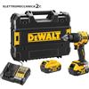 DEWALT DCD799P2T-QW avvitatore percussione 18v brushless 13mm 74Nm 2 batterie...