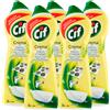 5x Cif Detergente in Crema Multisuperficie con Micro-Cristalli al Profumo di