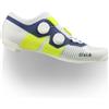 FIZIK Scarpe per bici da corsa FIZIK VEGA CARBON WHITE YELLOW FLUO