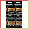Duracell 16 batterie AA stilo DURACELL OPTIMUM EXTRA LIFE pile MEGA DURATA