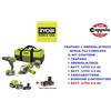 Ryobi KIT TRAPANO E SMERIGLIATRICE SENZA FILI CON DOPPIA BATTERIA + EXTRA BATT RYOBI