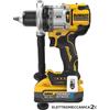 DEWALT DCD1007H2T-QW avvitatore perc. 18v brushless 2 batterie 5ah powerstack...