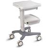 Moretti Spa Carrello Medico in ABS su Ruote Per elettromedicali Art. CO160