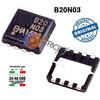 B20N03 EMB20N03H N-Channel logic level MOSFet DFN8-3X3