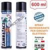 TermoPasty SPRAY FREDDO REFRIGERANTE GHIACCIO FREEZE da 600 ML -55C PER CIRCUITI ELETTRICI