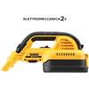 DEWALT DCV517N-XJ aspiratore compatto 18v portata 15,9lt/sec serbatoio 1,9lt 2
