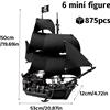 riceblock kit di costruzioni pirati dei caraibi 875 pcs