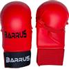 Barrus - Guanti Karate Guantino Arti Marziali Kumite Shotokan Rosso o Blu S-M-L