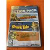 GIOCO VIDEOGIOCO PC NUOVO ACTION PACK SHREK SUPER SLAM+ SHARK TALE + SHREK 2 IT