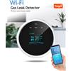 Sensore Gas Naturale Wireless Rilevatore Allarme GPL Combustibile Perdite Casa