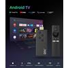 LVMAO Stick TV 4K Android 13.0 con telecomando vocale BT Fire 2GB RAM 8GB ROM