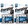 Energizer 8 batterie AA stilo Litio Energizer Ultimate Lithium 1,5V pile L91