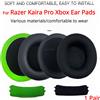 Replacement Ear Pads Headband Cushion Pad for Razer Kaira Pro XBOX Headphone