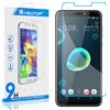Newtop 2 x Pellicola Vetro Temperato per Htc Desire 12+ Trasparente