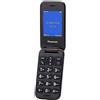 Panasonic Cellulare a conchiglia senior Panasonic KX-TU400 Grigio