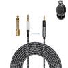 Nylon Cable For Sennheiser HD560S HD598 HD598SE HD598SR HD599 HD558 HD518 6.5ft