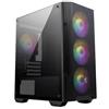 MSI MAG FORGE M100A Computer Case Micro Tower Nero-Trasparente